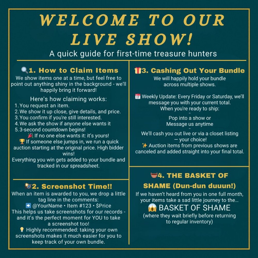 The Newbies Guide to Gem Peddlers Live Shows